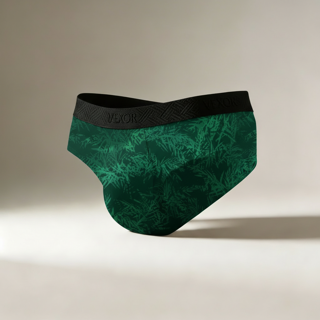 Brief estampado - Jungle green
