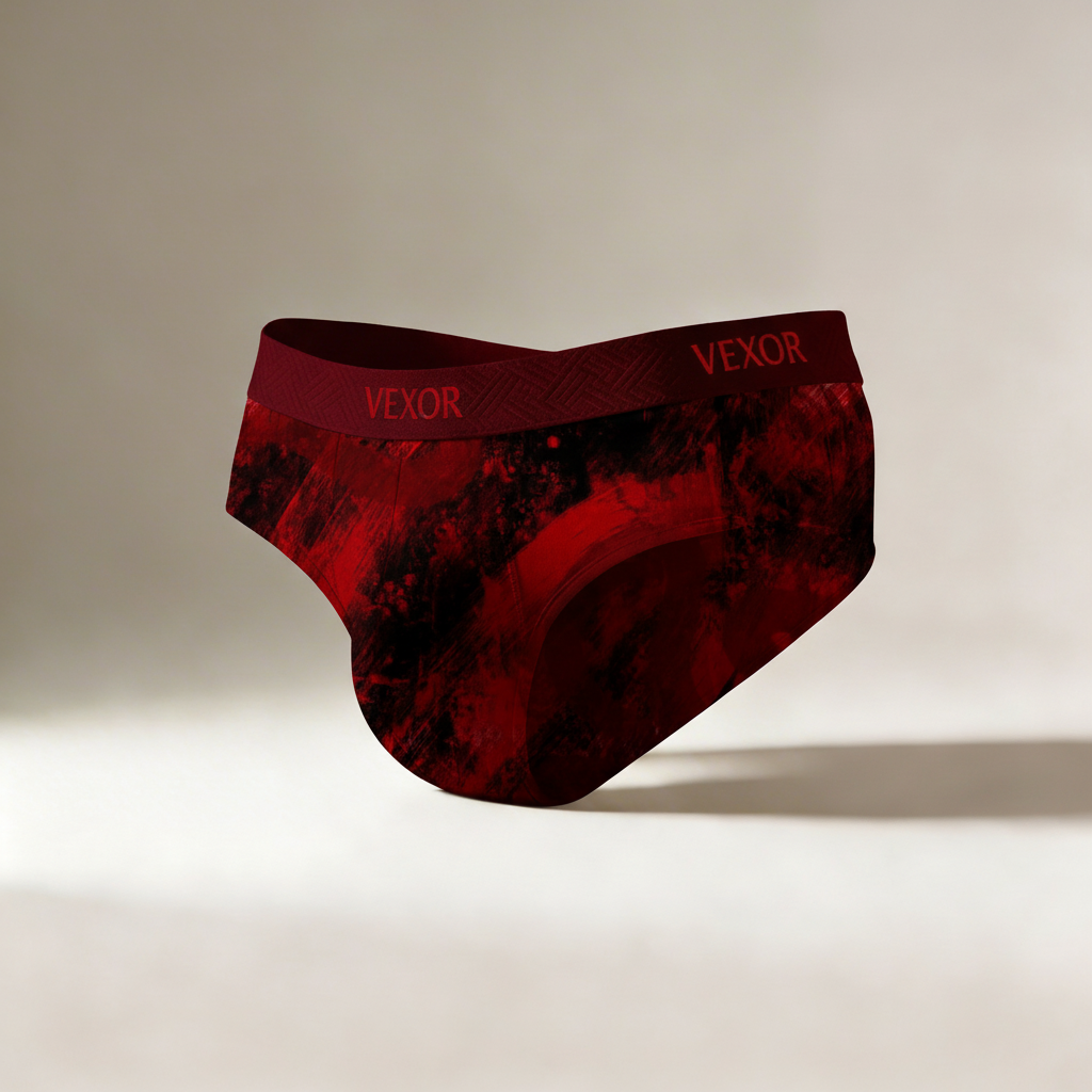 Brief estampado - Passion Red